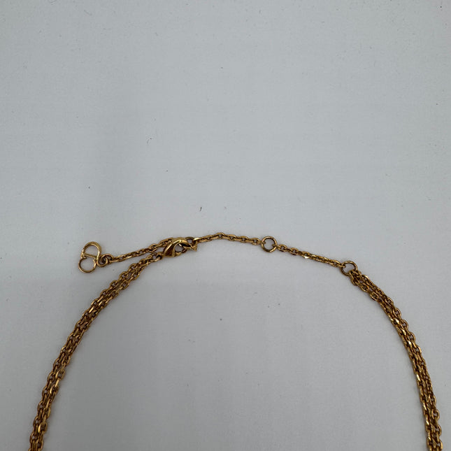 Collier Dior Double Chaîne