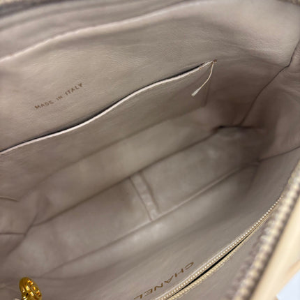Sac Chanel caméra vintage beige