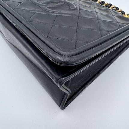 Sac Chanel Single flap Vintage Noir