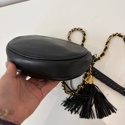 Sac Chanel Caméra Ovale Noir