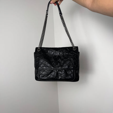 Sac Saint Laurent Niki Medium Noir