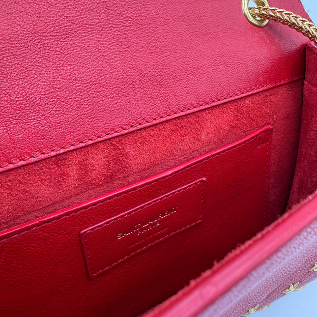 Sac Betty Chain Saint Laurent Rouge Étoiles