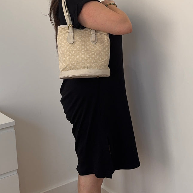 Sac Louis Vuitton Bucket PM Mini Lin