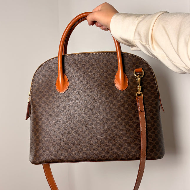 Sac Céline Honorine toile Macadam GM