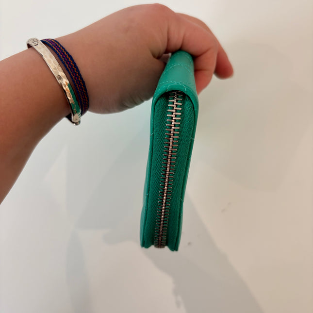 Portefeuille Chanel long zippé classique