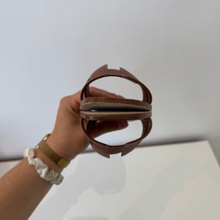 Sandales Hermès Oran Gold T36
