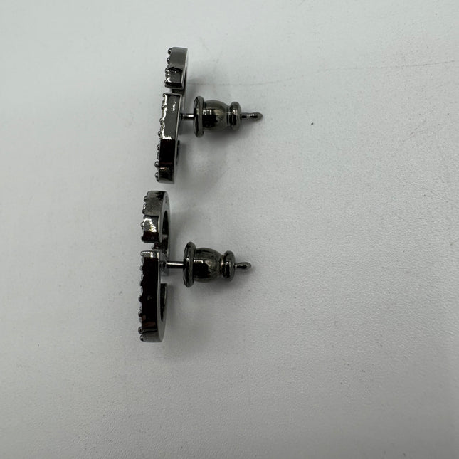 Boucles d’oreilles Dior 30 Montaigne Argenté/Strass