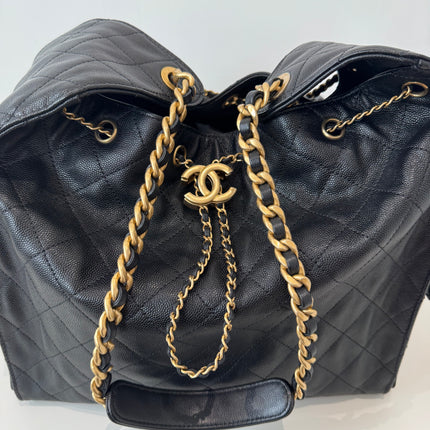 Moyen Sac Chanel 25 Noir