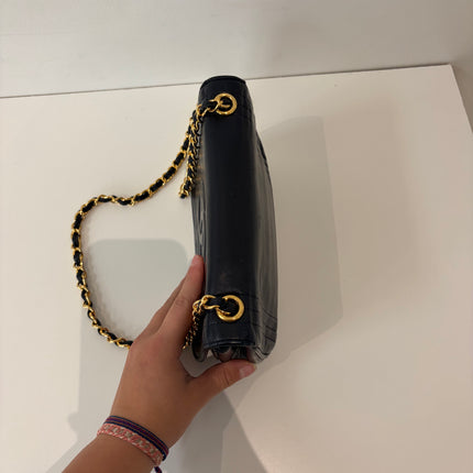 Sac Chanel marine vintage bandoulière