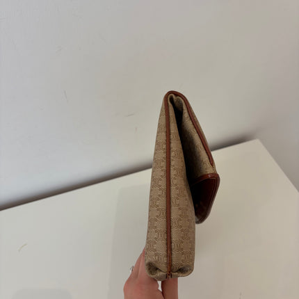 Pochette Celine Beige Macadam