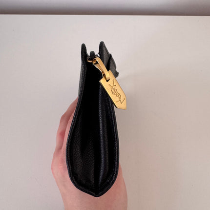 Porte-monnaie /trousse Yves Saint Laurent noir