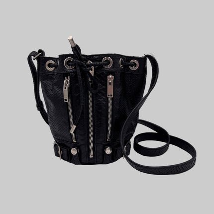 Sac Saint Laurent Rider Python