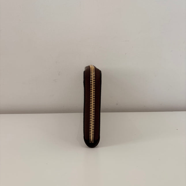 Portefeuille Louis Vuitton Zippy Damier Ébène