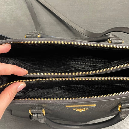 Cabas Prada Galleria GM noir