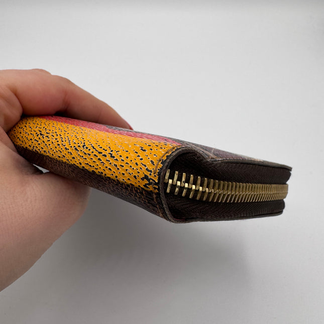 Portefeuille Louis Vuitton Zippy Damier Multicolore