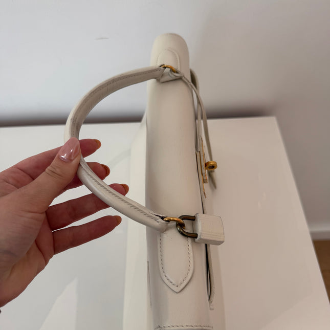 Sac Hermès Kelly 32 Blanc craie