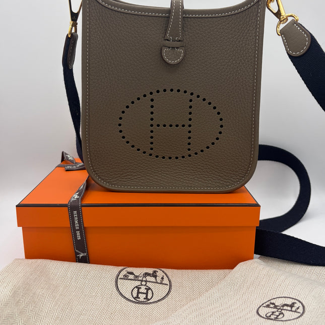 Sac Hermès Evelyne 16 Étoupe