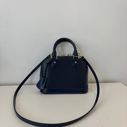 Sac Louis Vuitton BB Alma Épi Marine