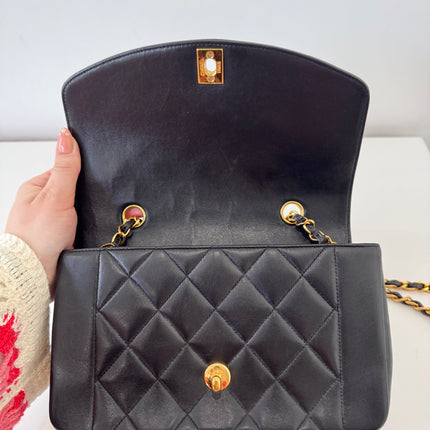 Sac Chanel Diana PM Noir