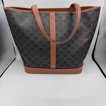 Cabas Celine Moyen Toile Triomphe