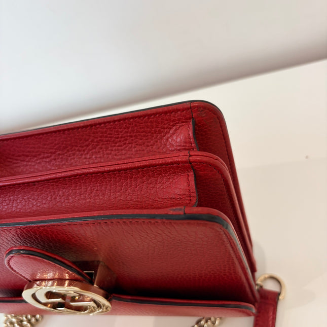 Sac Gucci Interlocking Rouge pm