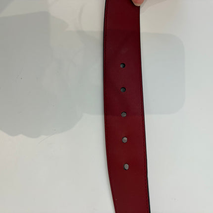 Ceinture Gucci Rouge Éteint T85
