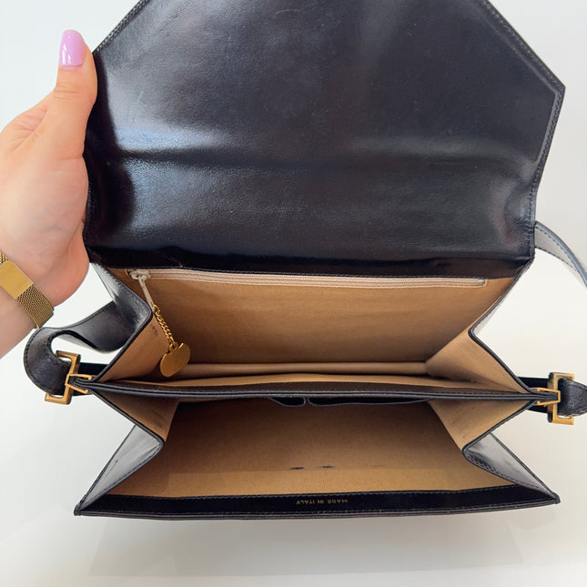 Sac Celine Vintage Épaule fermoir calèche