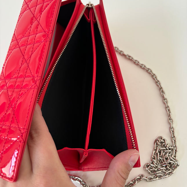 Dior Wallet on chain Géranium