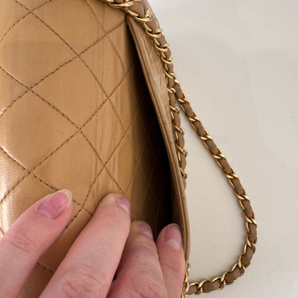 Sac Chanel Timeless 25 beige