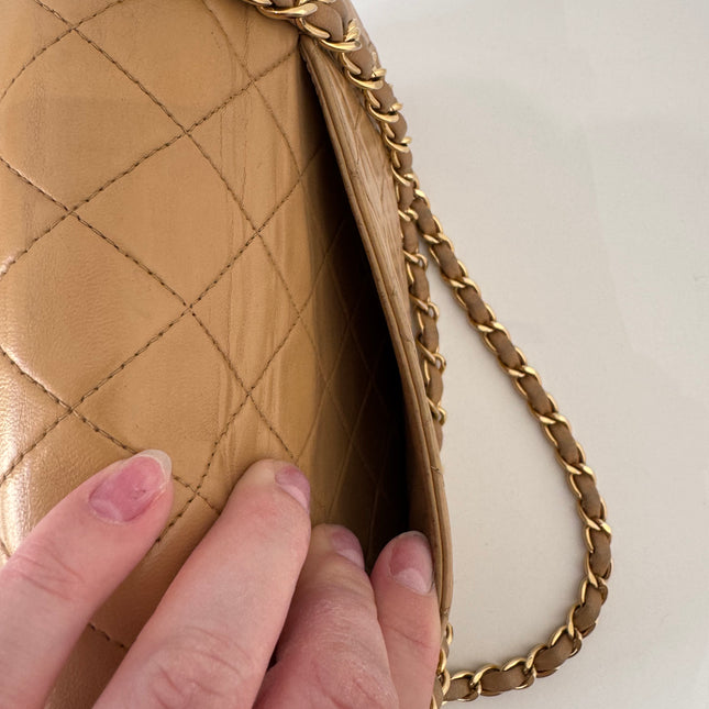 Sac Chanel Timeless 25 beige
