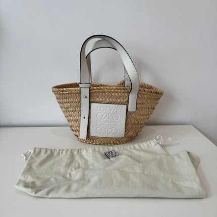Panier Loewe pm blanc