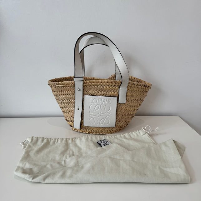 Panier Loewe pm blanc