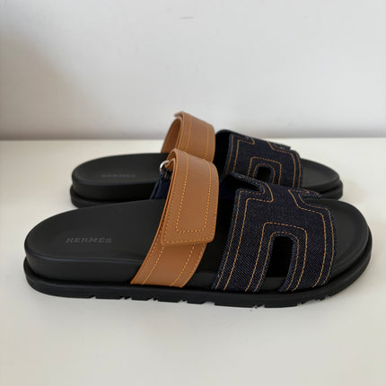 Hermès Chypre T41 denim