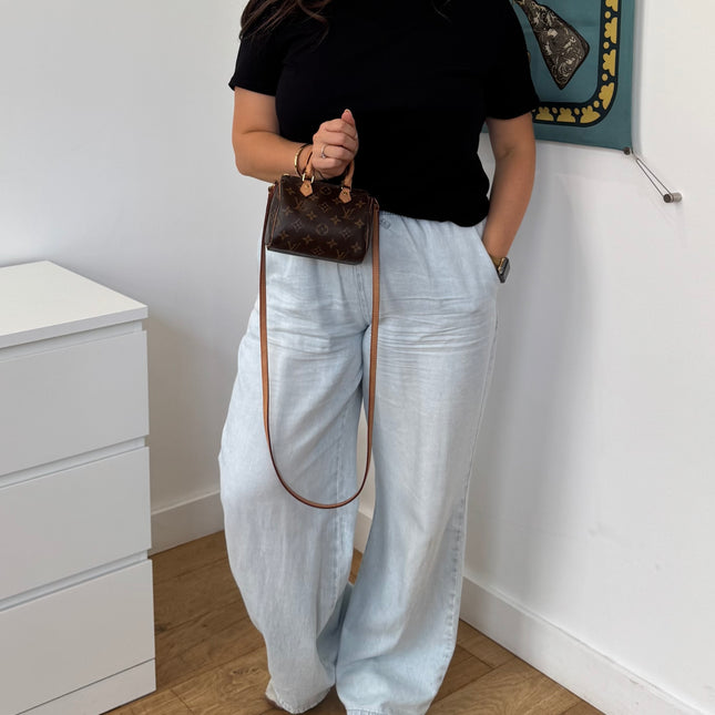 Sac Louis Vuitton Nano Speedy Monogram