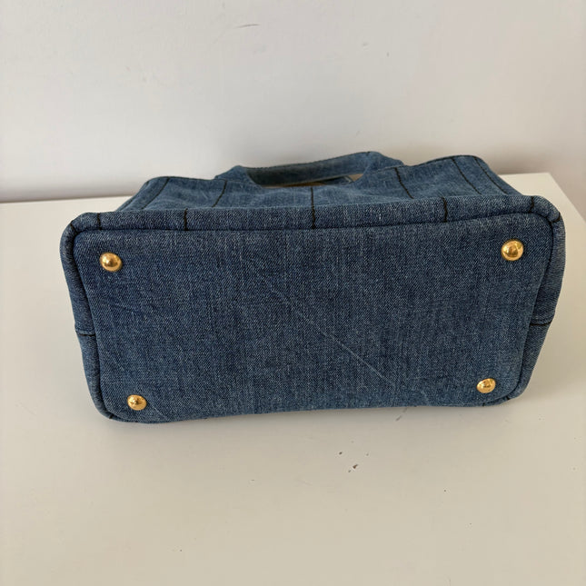 Sac Cabas Denim Prada Tu