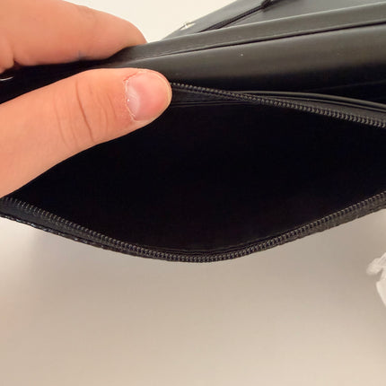 Sac Chanel Wallet on chain noir
