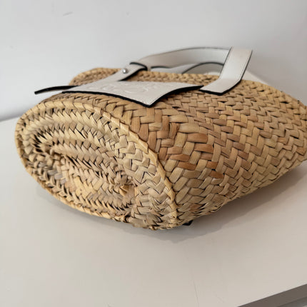 Panier Loewe pm blanc