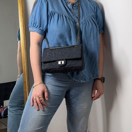 Sac Chanel 2.55 24 cm jersey