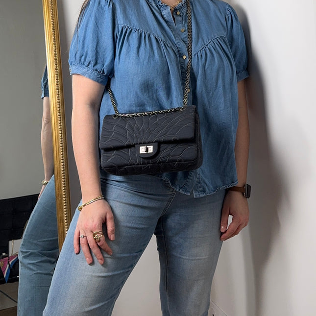 Sac Chanel 2.55 24 cm jersey