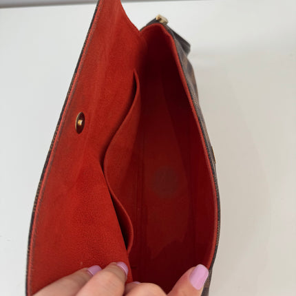Sac Pochette Louis Vuitton Recoleta Damier Ébène
