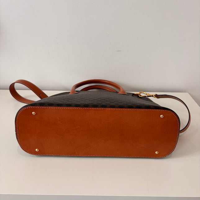 Sac Céline Honorine toile Macadam GM