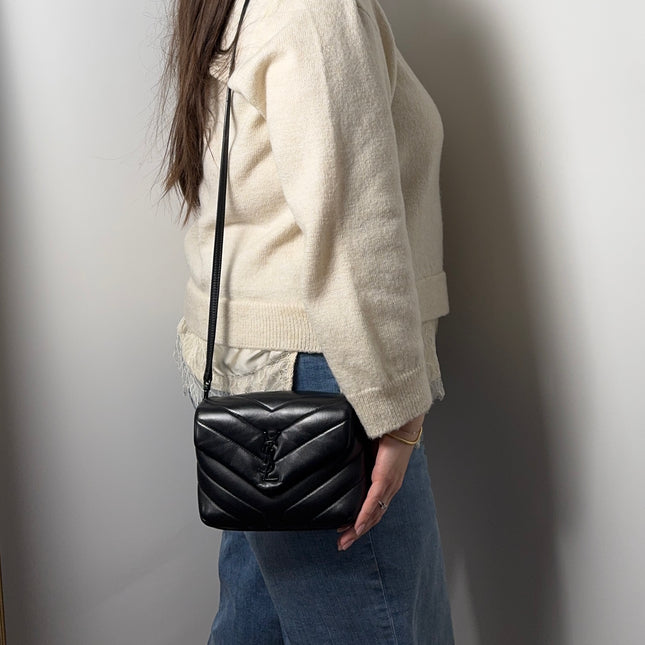 Sac saint Laurent Loulou Toy noir