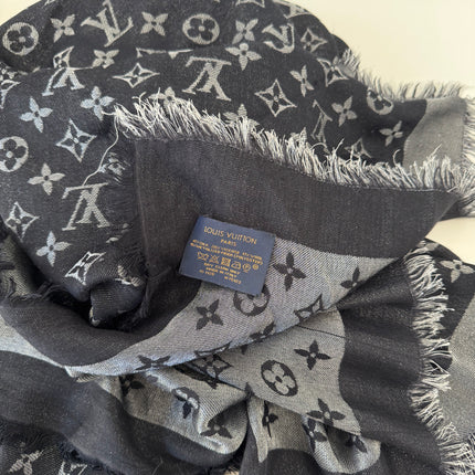 Châle Louis Vuitton Monogram Shine