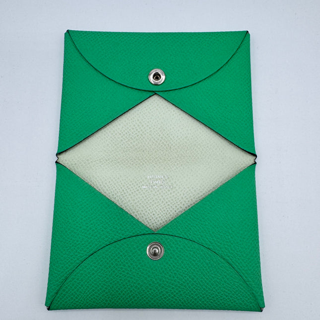 Porte-cartes Hermès Calvi Cactus