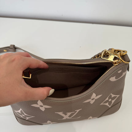 Sac Louis Vuitton Boulogne PM Cuir Empreinte Bicolore