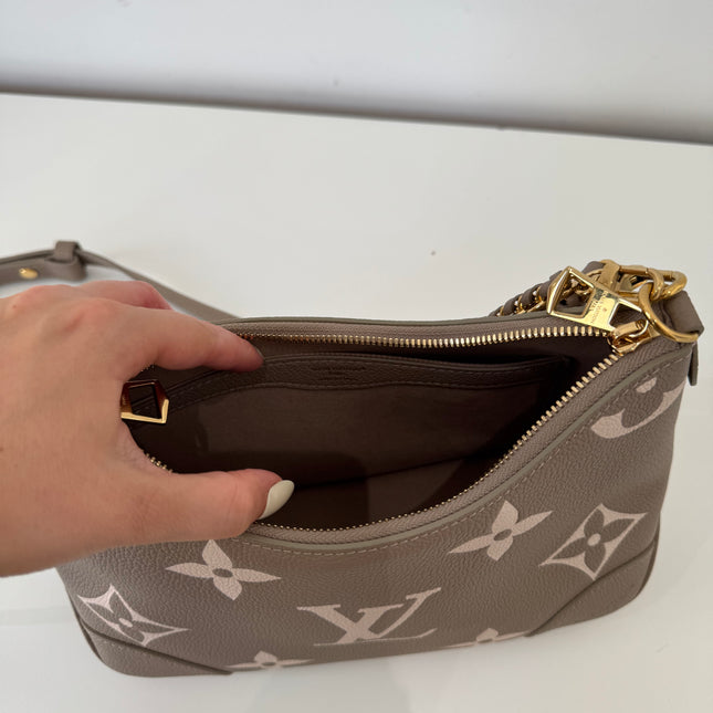 Sac Louis Vuitton Boulogne PM Cuir Empreinte Bicolore