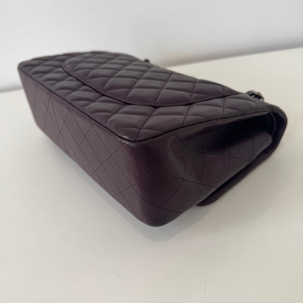 Sac Chanel Timeless Jumbo Prune