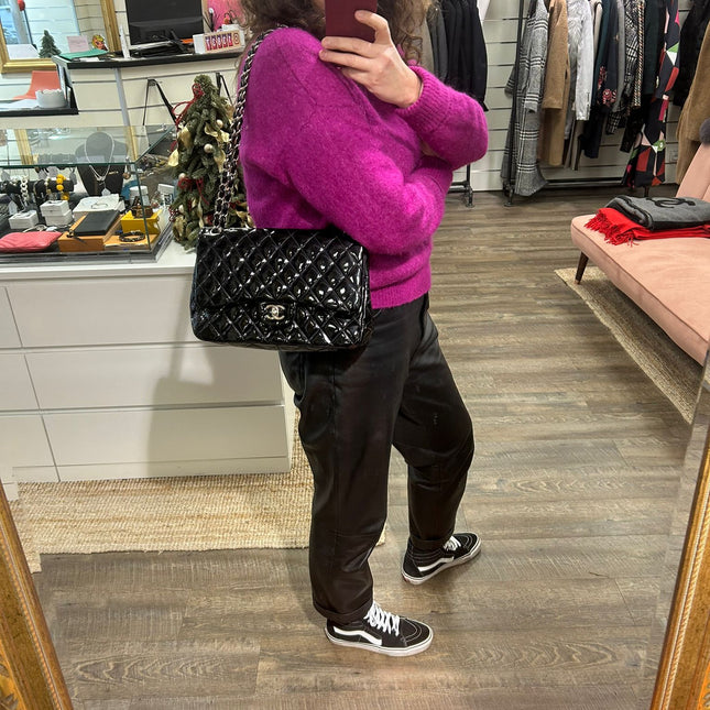 Sac Timeless Jumbo Chanel Vernis