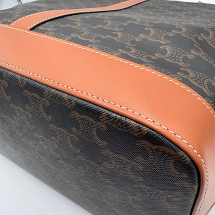 Cabas Celine Moyen Toile Triomphe