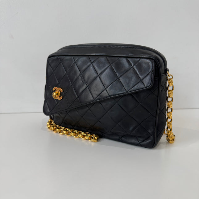 Sac Chanel Caméra bandoulière fermoir classique